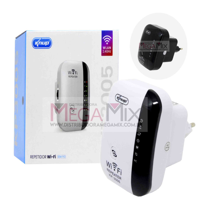 Repetidor de Sinal 300Mbps KP 3005 Knup