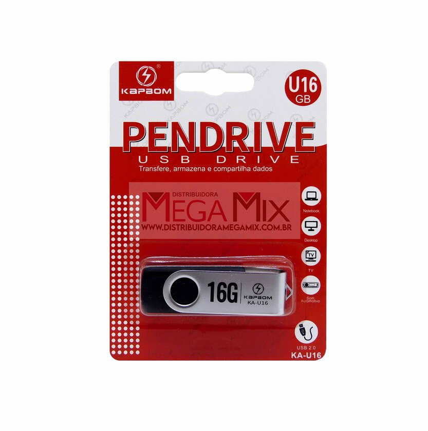 Pendrive 16GB KA U16 Kapbom pendrive-16gb-ka-u16-kapbom
