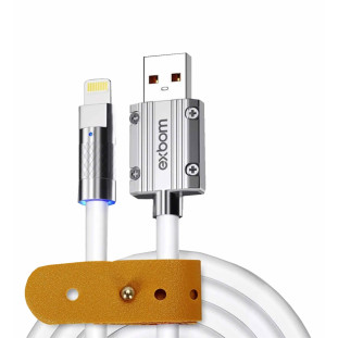 Cabo de Dados USB + Iphone 1.5M CBX-U3C16IP - Exbom
