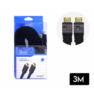 Cabo HDMI + HDMI 3M KP-YP51000 - Knup
