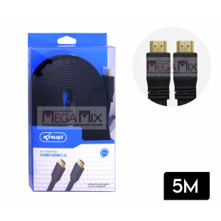 Cabo HDMI + HDMI 5M KP-YP51000 - Knup