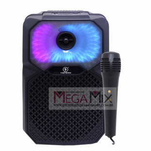 Caixa de Som Bluetooth com Microfone 100W KA-8205 - Kapbom
