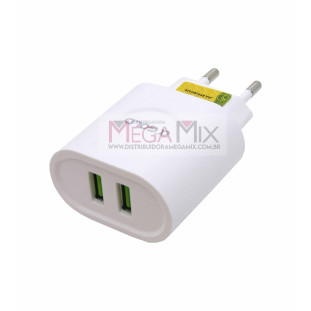 Carregador de Celular Iphone + 2 USB 3.1A CA18-2 /IOS - A'Gold