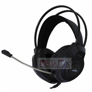 Fone de Ouvido Headset Gamer com Led  (USB + P3) LEY-2264 - Lehmox