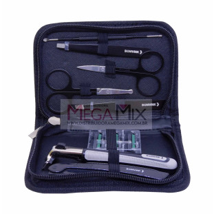 Kit Design de Sombracelhas 10 Peças BOM-3702 - Bomvink