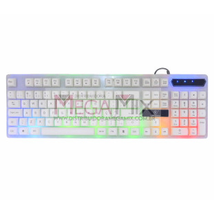 Teclado Gamer USB RGB KA-667 - Kapbom