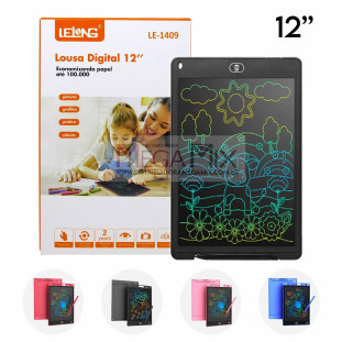 Lousa Mágica Infantil 12" LE-1409 - Lelong