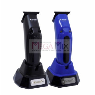 Máquina de Corte Recarregável KM-1553 - Kemei