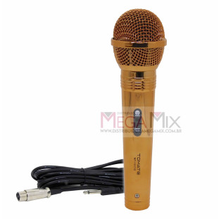 Microfone com Fio MT-1017G - Tomate