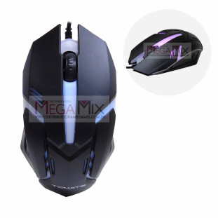 Mouse Óptico com Fio USB MMO-G03 - Tomate