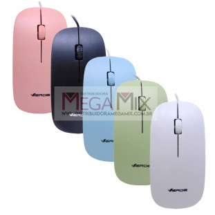 Mouse com Fio USB 4000DPI SB-S12 - Verde