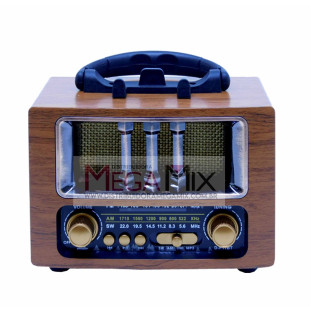 Rádio Portátil com Bluetooth AM/FM/SW D-F11BT - Grasep