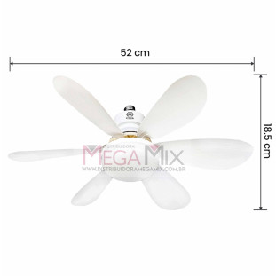 Ventilador de Teto com Lâmpada Led OIH-4953 - Oásis