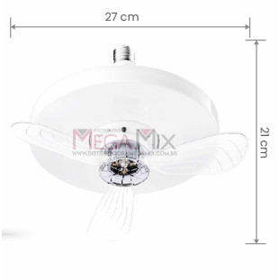  Ventilador de Teto com Lâmpada Led OIH-4957 - Oásis