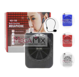 Megafone Amplificador de Voz Microfone KD-150 