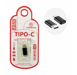Conector OTG Micro USB (V8) + Tipo C KA-23 - Kapbom