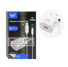 Carregador de Celular Micro USB V8 30W AL-8201-V8 - Altomex