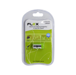 Bateria Lithium FX-CR123A - Flex