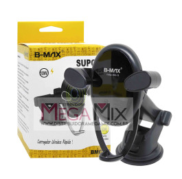 Suporte Veicular para Celular com Carregamento Wireless BMG-26 - B-max