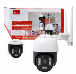 Câmera de Segurança IP com 2 Antenas KP-CA193 - Ípega
