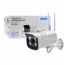 Câmera de Segurança Inteligente com 2 Antenas 1080P 2.0 SC-B10 - It-Blue