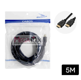 Cabo HDMI + HDMI 5M D-H5000 - Grasep