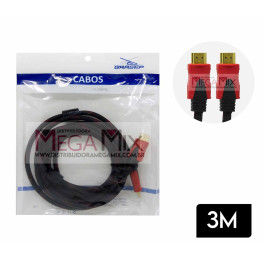 Cabo HDMI + HDMI 3M D-H5003 - Grasep