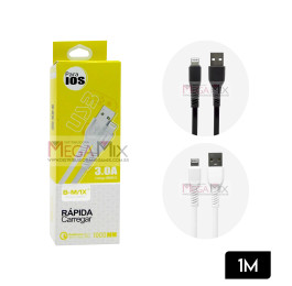 Cabo de dados USB + Iphone 3.0A 1M BM8633 - B-max
