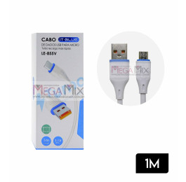 Cabo de dados USB + Micro USB (V8) LE-855V - It-Blue