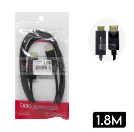 Cabo DisplayPort para HDMI 1.8M MCB-021 - Tomate