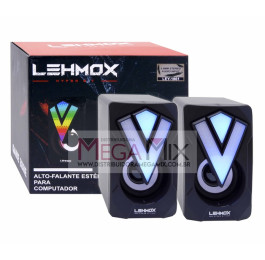 Mini Caixa de Som para PC/Notebook 6W LEY-1861 - Lehmox