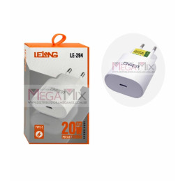 Carregador USB-C 20W LE-294 - Lelong