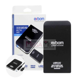 Case USB 3.0 para HD Sata de 2,5" em Alumínio CGHD-30 - Exbom