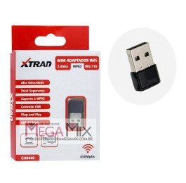 Adaptador Wireless USB 450 Mpbs CH0440 - Xtrad