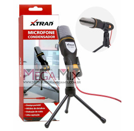 Microfone Condensador CH0803 - Xtrad