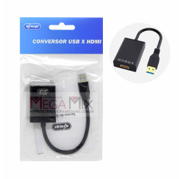 Conversor USB para HDMI KP-AD138 - Knup