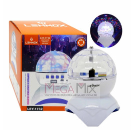 Mini Globo de Luz LED RGB Bluetooth LEY-1732 - Lehmox