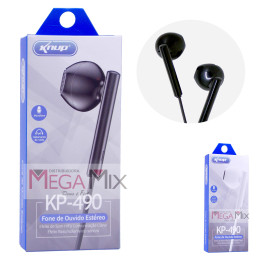 Fone de Ouvido com Microfone KP-490 - Knup