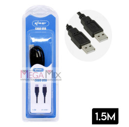 Cabo Extensor USB 2.0 M/M 1.5M KP-USB01 - Knup