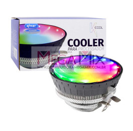 Cooler para Processador com Led RGB KP-VR301 - Knup