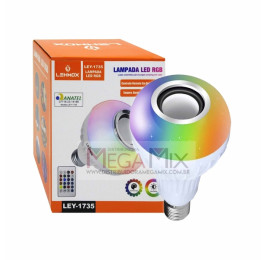 Lâmpada LED RGB Bluetooth LEY-1735 - Lehmox