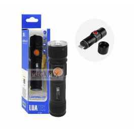 Mini Lanterna Recarregável com USB LT-416 - Luatek
