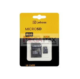 Cartão de Memória 8GB LB-CM08 - Leboss