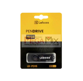 Pendrive 16GB 2.0 LB-PD16 - Leboss