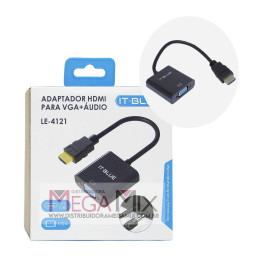 Cabo Conversor HDMI para VGA LE-4121 - It-Blue