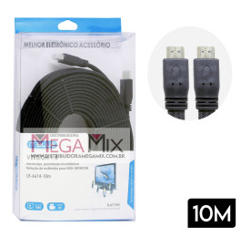 Cabo HDMI + HDMI 10M LE-6614 - It-Blue
