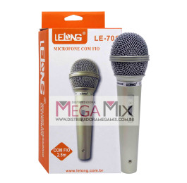 Microfone com fio LE-701 - Lelong