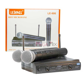 Microfone sem Fio LE-906 - Lelong