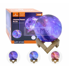 Luminária LED RGB (LUA) 13CM LEY-2144 - Lehmox