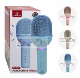 Microfone sem Fio Bluetooth/Karaokê KA-1009 - Kapbom